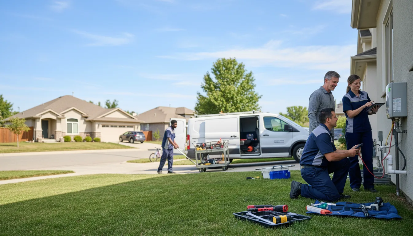 Tankless water heater service in Bushkill, PA